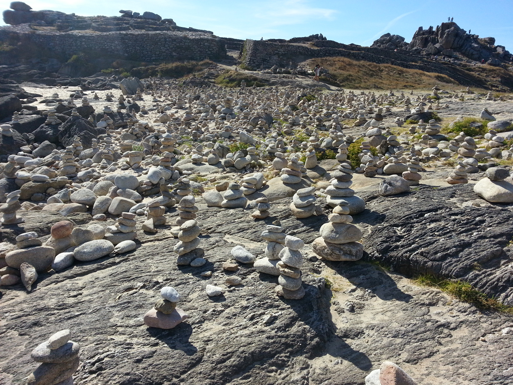 Castro de Baroña Monolitos