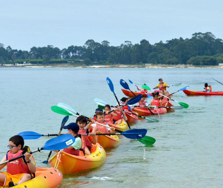 Bautismo en Kayak con interpretación de Conchas Marinas