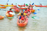 Galería: Bautismo en Kayak con interpretación de Conchas Marinas